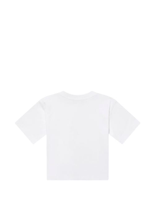 T-shirt unisex Moschino Kid Teen maxi bianca MOSCHINO KID-TEEN | HUM05MLAA0110101